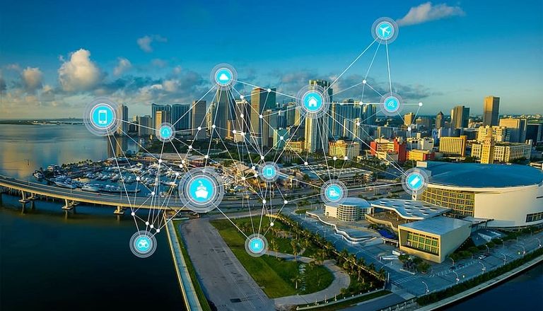business-city-communication-connection