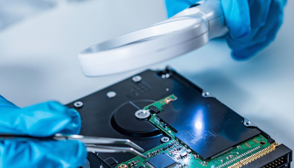 Physical methods of destroying hard drives